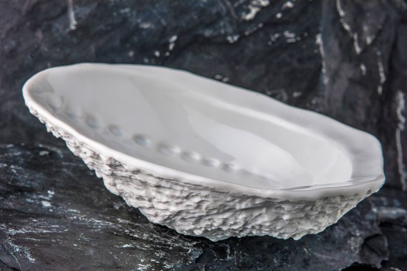 MEDITERRAN TAST Abalone bowl 17x14x4cm
