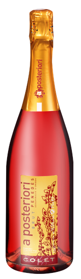 COLET a Posteriori Rosado Merlot brut 0.75l