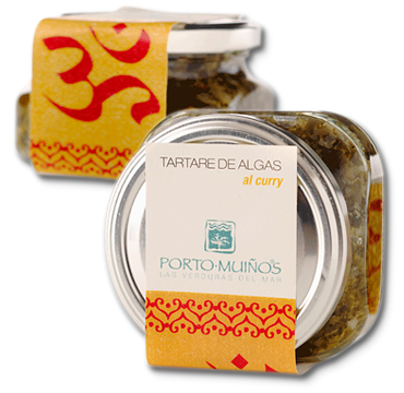PORTO MUI�OS Algen-Tartar mit Curry 180g bio